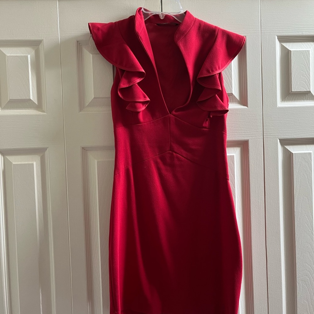 Red dress bought at Neiman Marcus - Picture 3 of 6